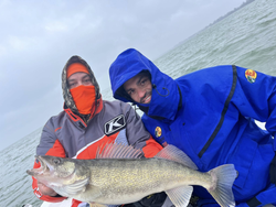 Muskie magic on the lake.